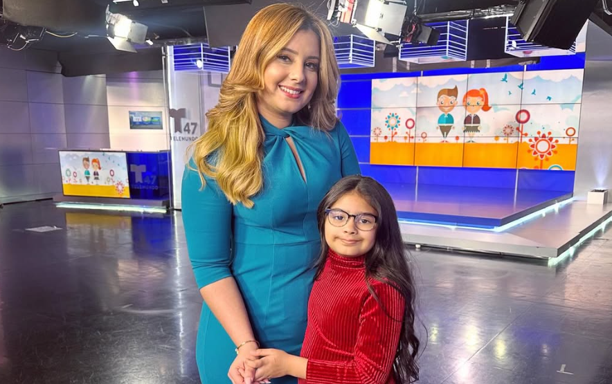 Tairy Ynoa con su hija